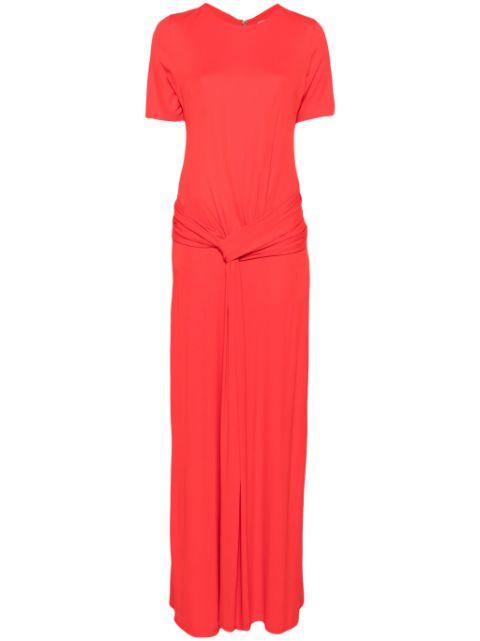 draped maxi dress by SIMKHAI