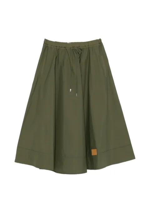 drawstring midi skirt by SIMKHAI