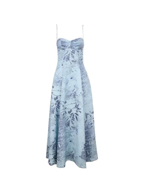 floral maxi dress by SIMKHAI