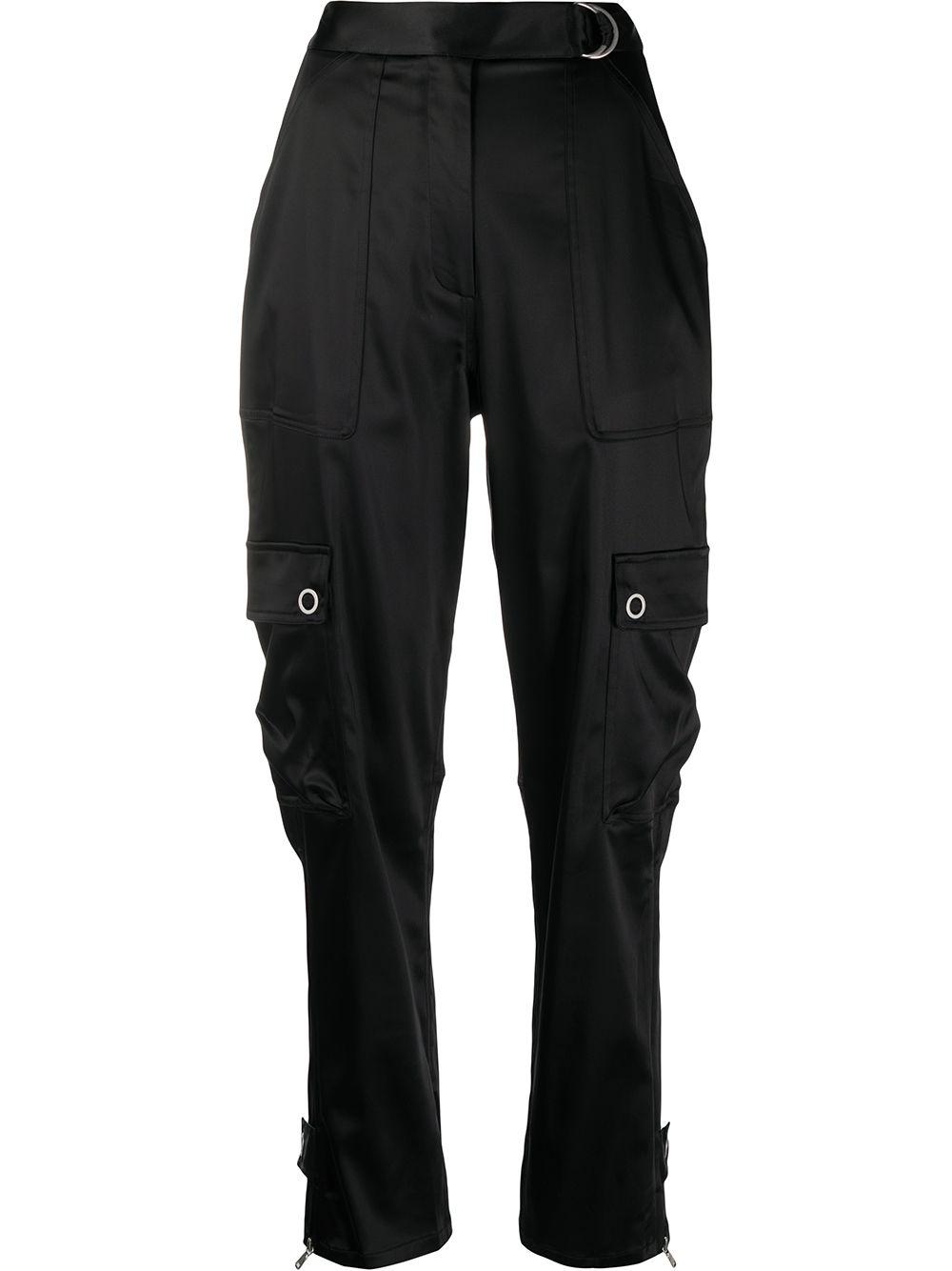 high-rise cargo-pocket trousers by SIMKHAI