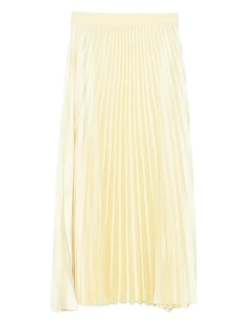 pleated midi skirt by SIMKHAI