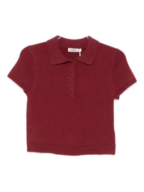 short-sleeve polo top by SIMKHAI