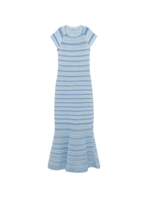 striped midi dress by SIMKHAI