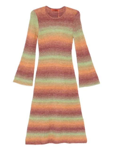 Axon striped midi dress by SIMON MILLER