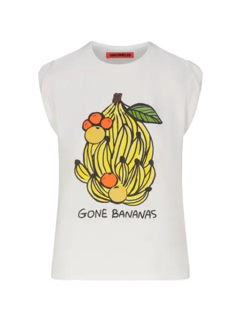Banana Mix tank top by SIMON MILLER