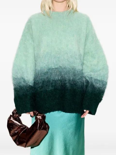 Leith Ombre crew-neck sweater by SIMON MILLER