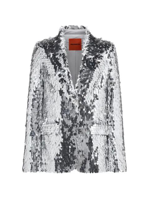 Leon sequin-embellished blazer by SIMON MILLER