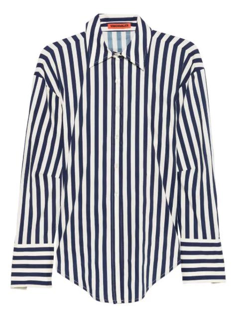 Loch button-up shirt by SIMON MILLER