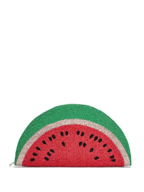Lune beaded clutch bag by SIMON MILLER