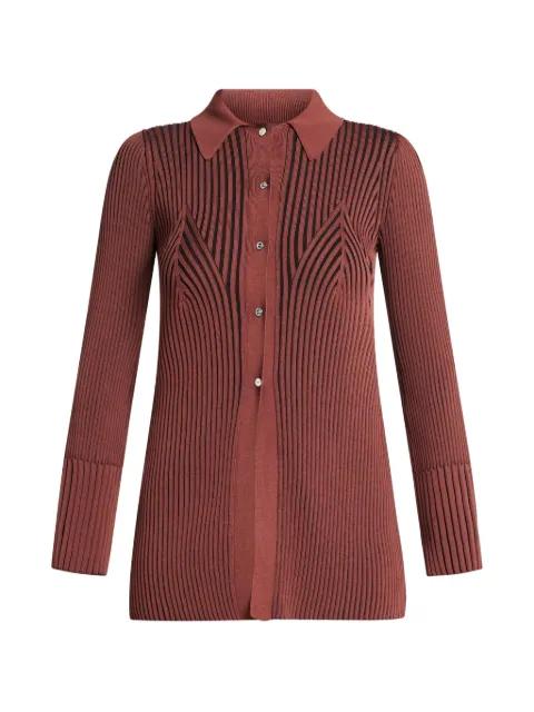 Palo ribbed buttoned shirt by SIMON MILLER