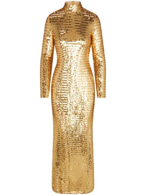 Sculpty maxi dress by SIMON MILLER