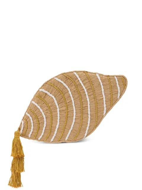 Tulip clutch bag by SIMON MILLER