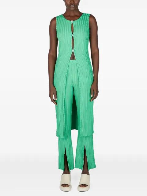 button-fastening tunic by SIMON MILLER