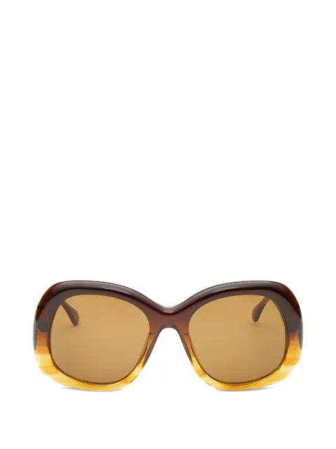 x Delarge Faro oversized-frame sunglasses by SIMON MILLER