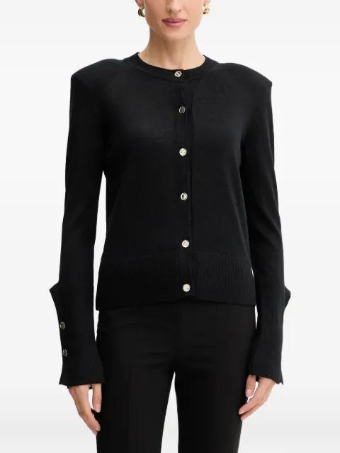 button-embellished cardigan by SIMONA CORSELLINI