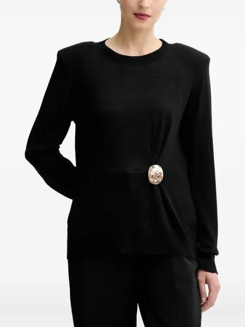 crew-neck top by SIMONA CORSELLINI