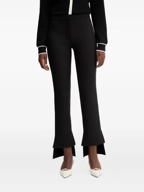 cut-out split-hem trousers by SIMONA CORSELLINI