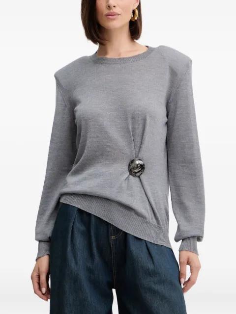 embellished sweater by SIMONA CORSELLINI