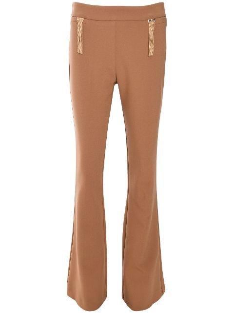 flared trousers by SIMONA CORSELLINI