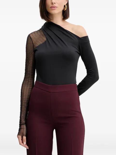 one-shoulder top by SIMONA CORSELLINI