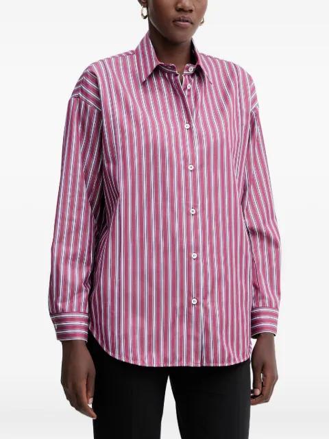 striped buttoned shirt by SIMONA CORSELLINI