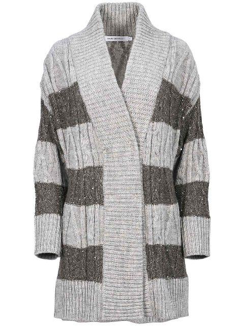 striped cardigan by SIMONA CORSELLINI