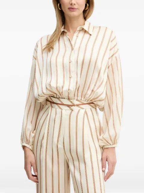 striped-pattern shirt by SIMONA CORSELLINI