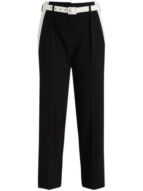 two-tone trousers by SIMONA CORSELLINI