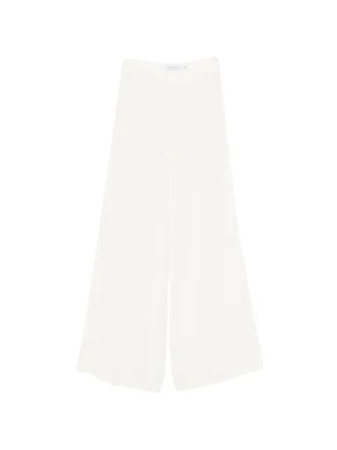 zip-fastening palazzo pants by SIMONA CORSELLINI