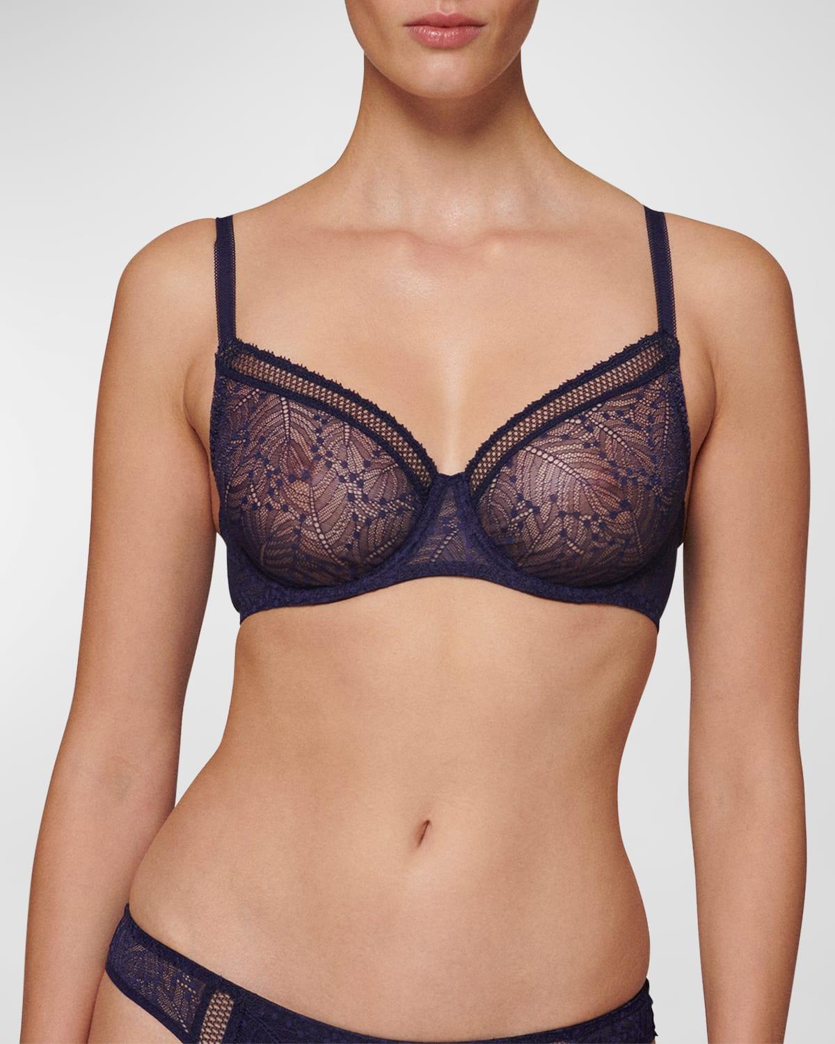 Comete Molded Full Cup Convertible Lace Bra by SIMONE PERELE