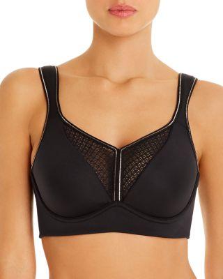 Harmony High Impact Mesh Trim Sports Bra by SIMONE PERELE