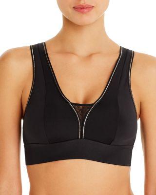 Harmony Low Impact Lace Trim Sports Bra by SIMONE PERELE