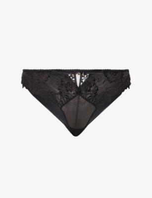 Idole Lace Tanga Briefs by SIMONE PERELE