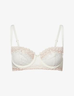 Radieuse Half-Cup Underwired Lace Bra by SIMONE PERELE