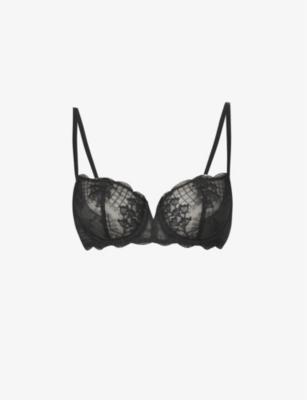 Reve lace half-cup bra by SIMONE PERELE