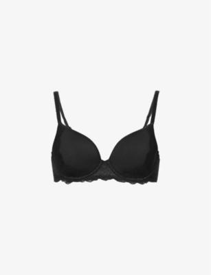 Reve plunge stretch-woven bra by SIMONE PERELE