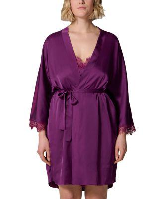 Satin Secrets Kimono Robe by SIMONE PERELE