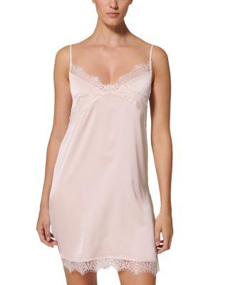 Satin Secrets Lace Trim Chemise by SIMONE PERELE