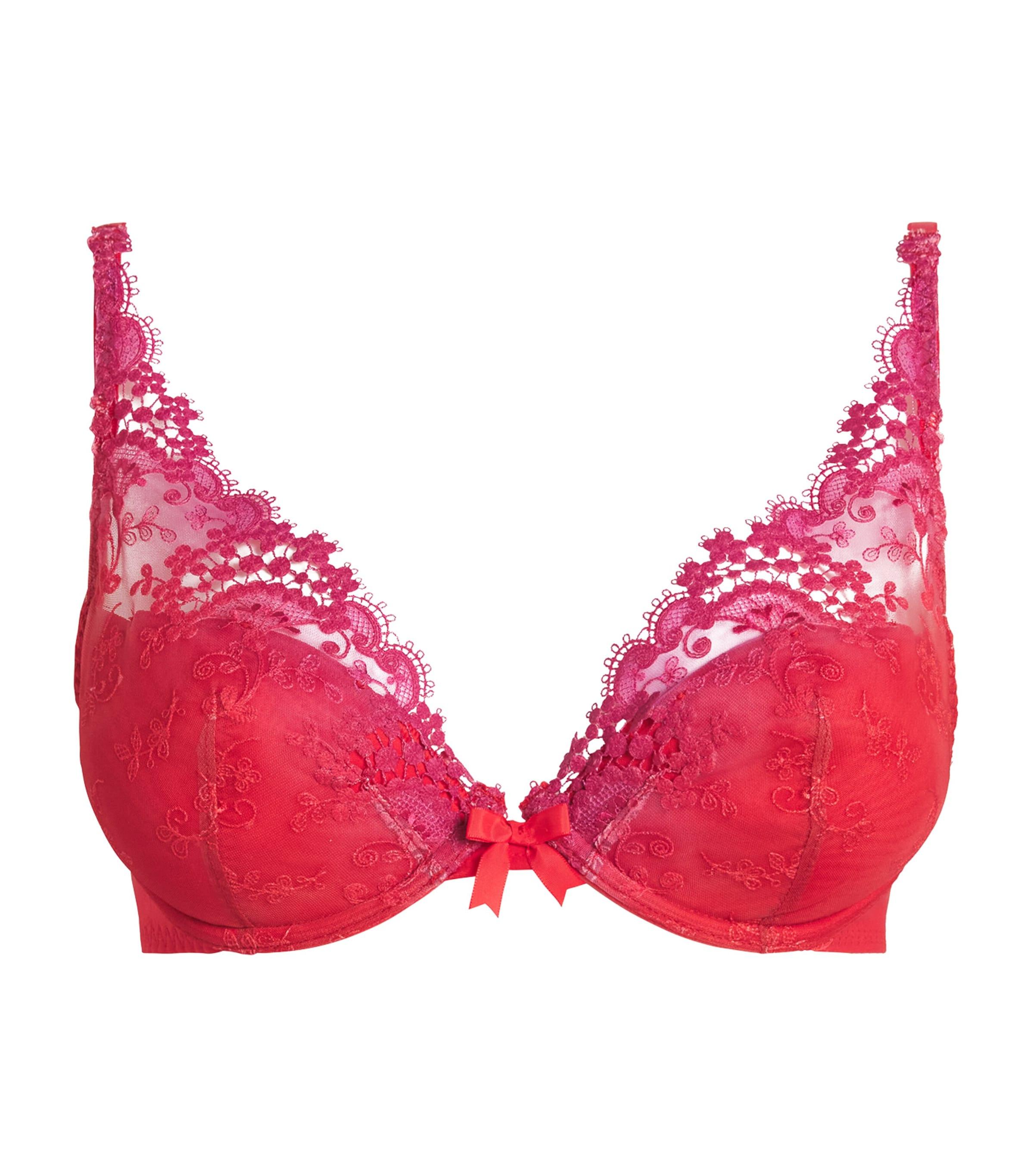 Simone Perele Lace Wish Plunge Push-Up Bra by SIMONE PERELE