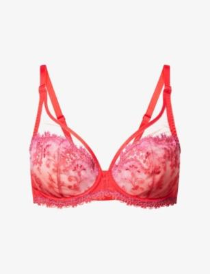 Wish Underwired Plunge Lace Bra by SIMONE PERELE