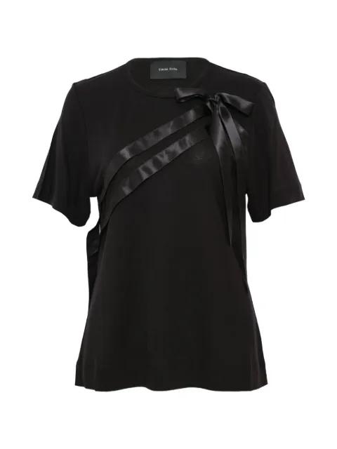 Bow Sash short-sleeves T-shirt by SIMONE ROCHA