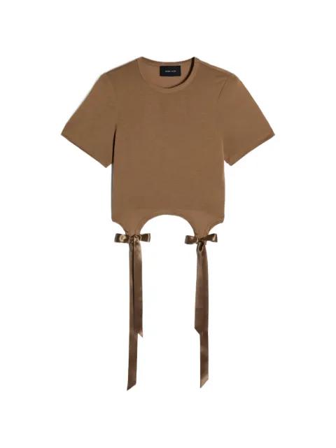 Bow Tail Easy T-shirt by SIMONE ROCHA