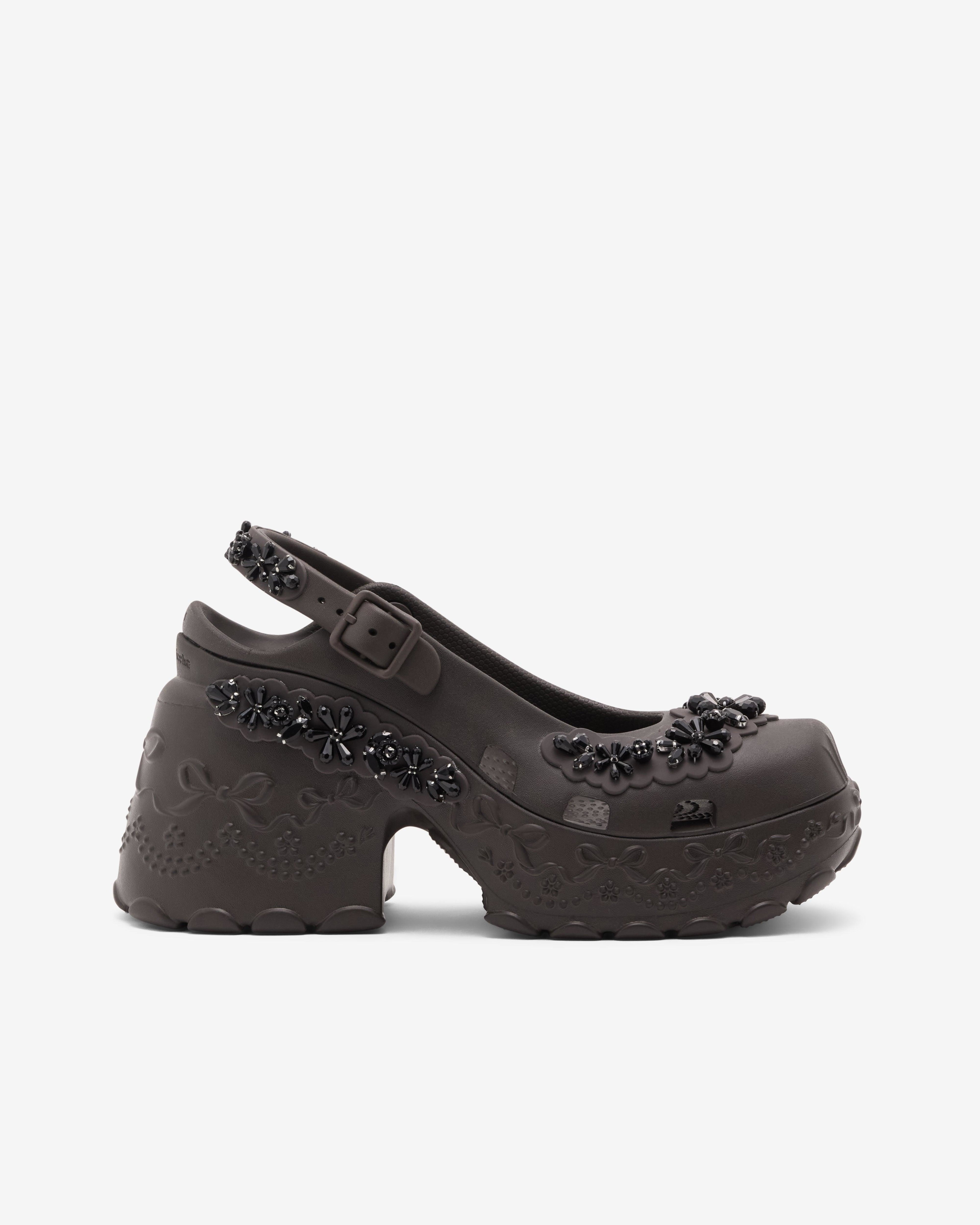Crocs - Simone Rocha Ballerina Platform - (Espresso) by SIMONE ROCHA