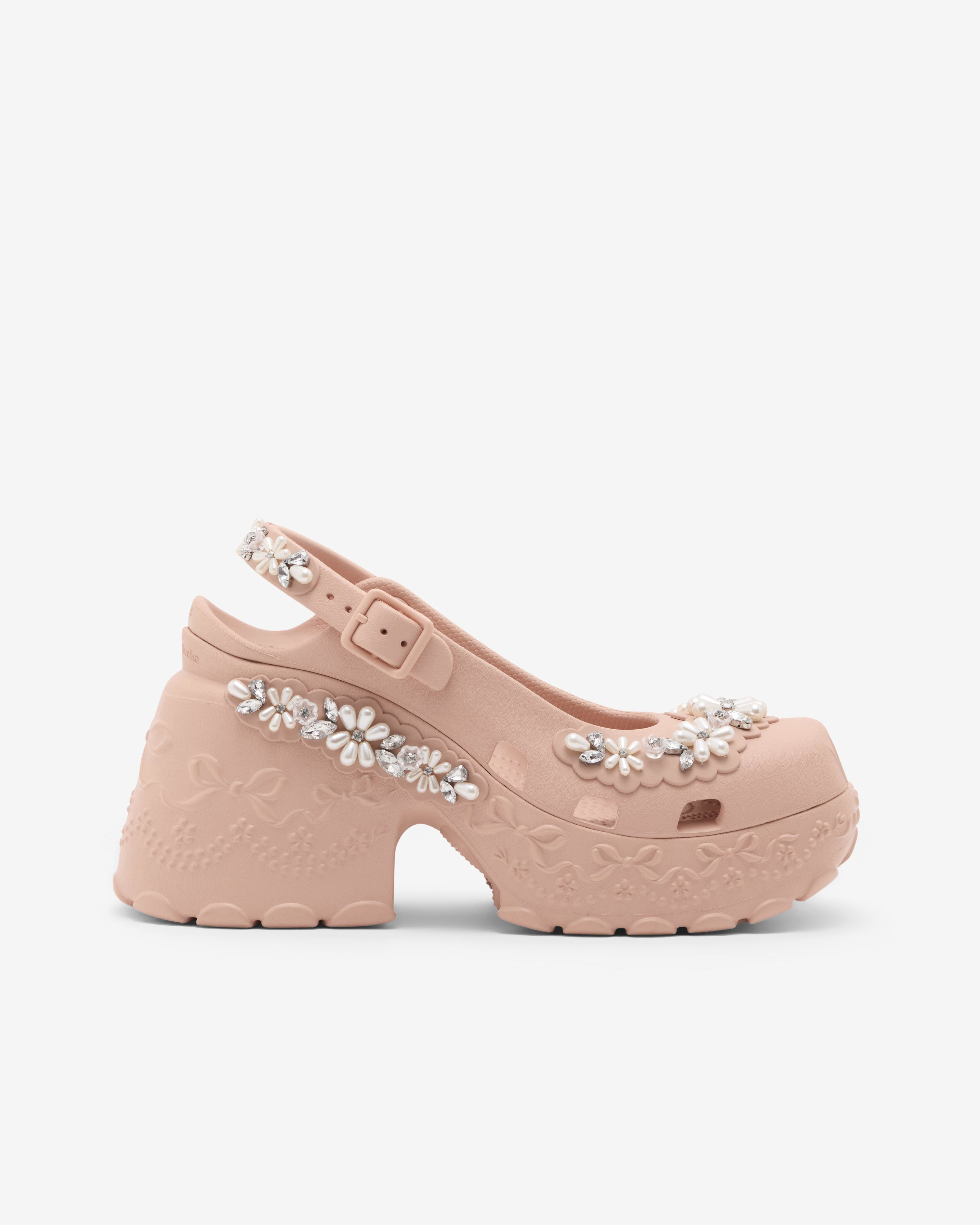 Crocs - Simone Rocha Ballerina Platform - (Pink Caramel) by SIMONE ROCHA
