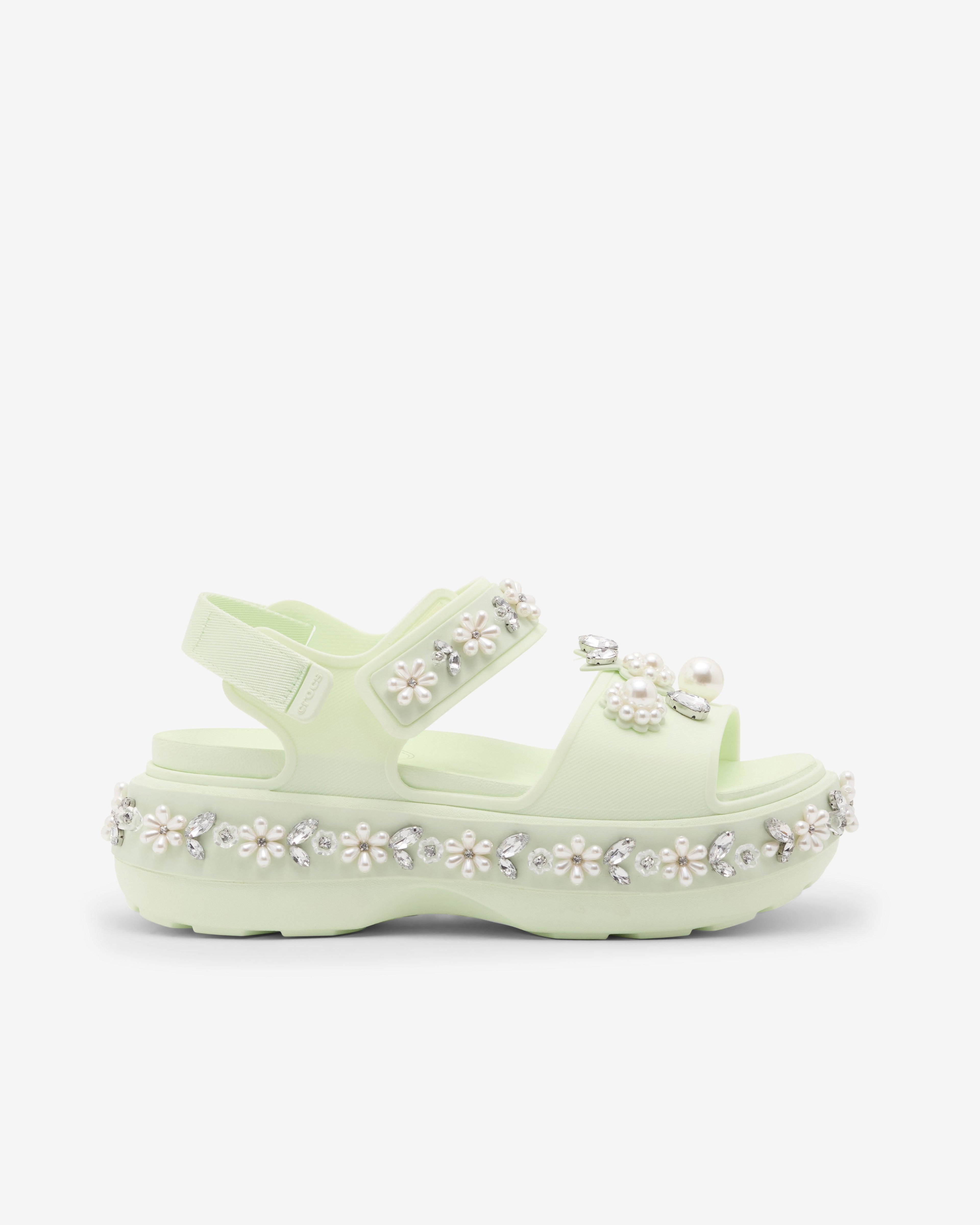 Crocs - Simone Rocha Soho Sandal - (Jade) by SIMONE ROCHA