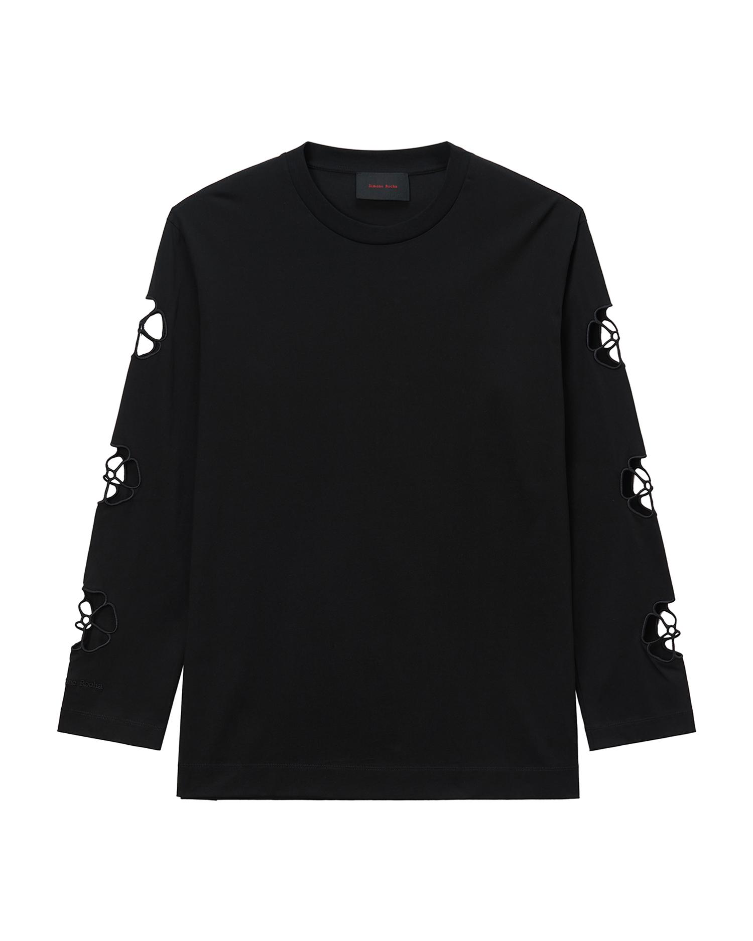 Cut-out long sleeve tee by SIMONE ROCHA