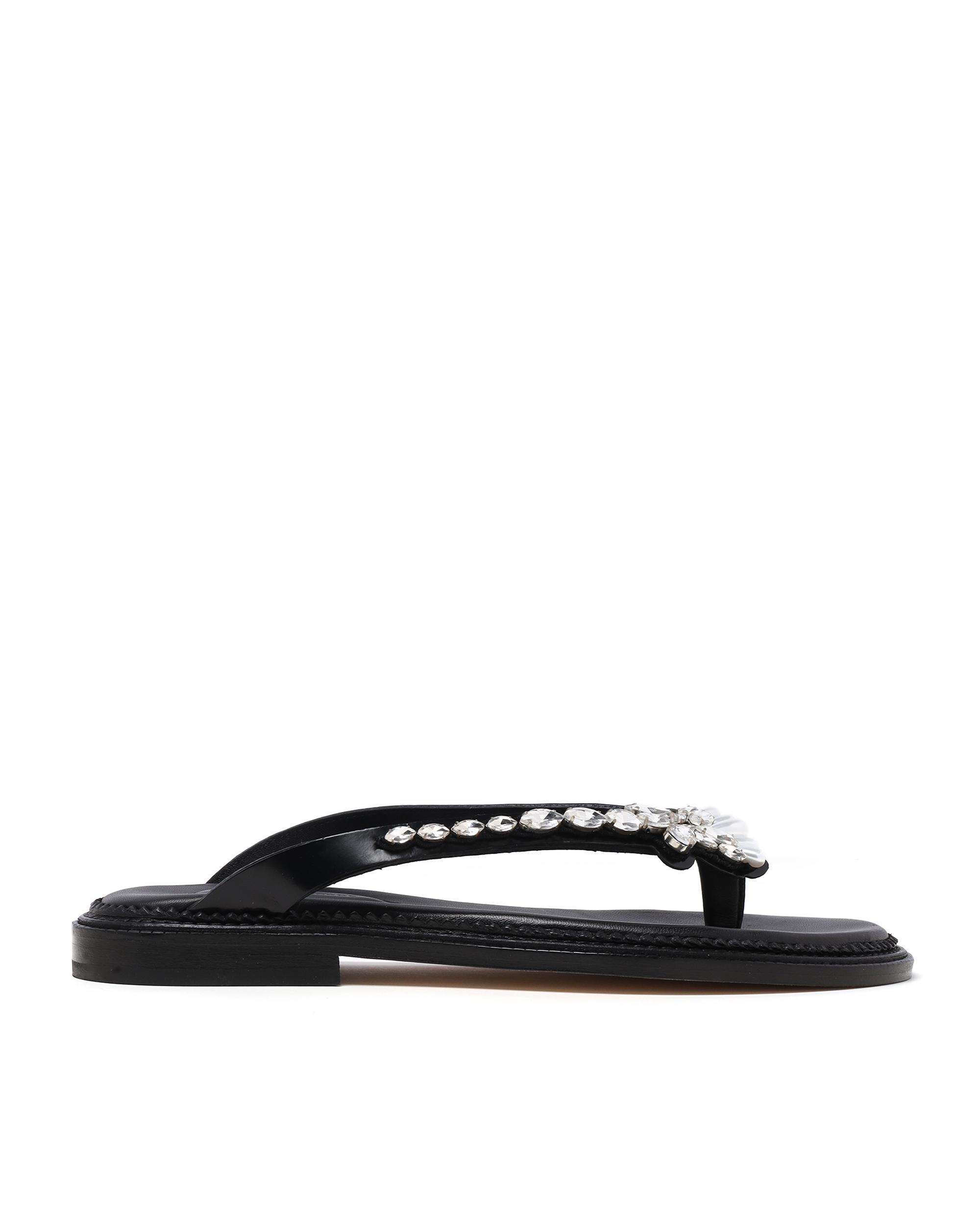 Embellished flip-flops by SIMONE ROCHA