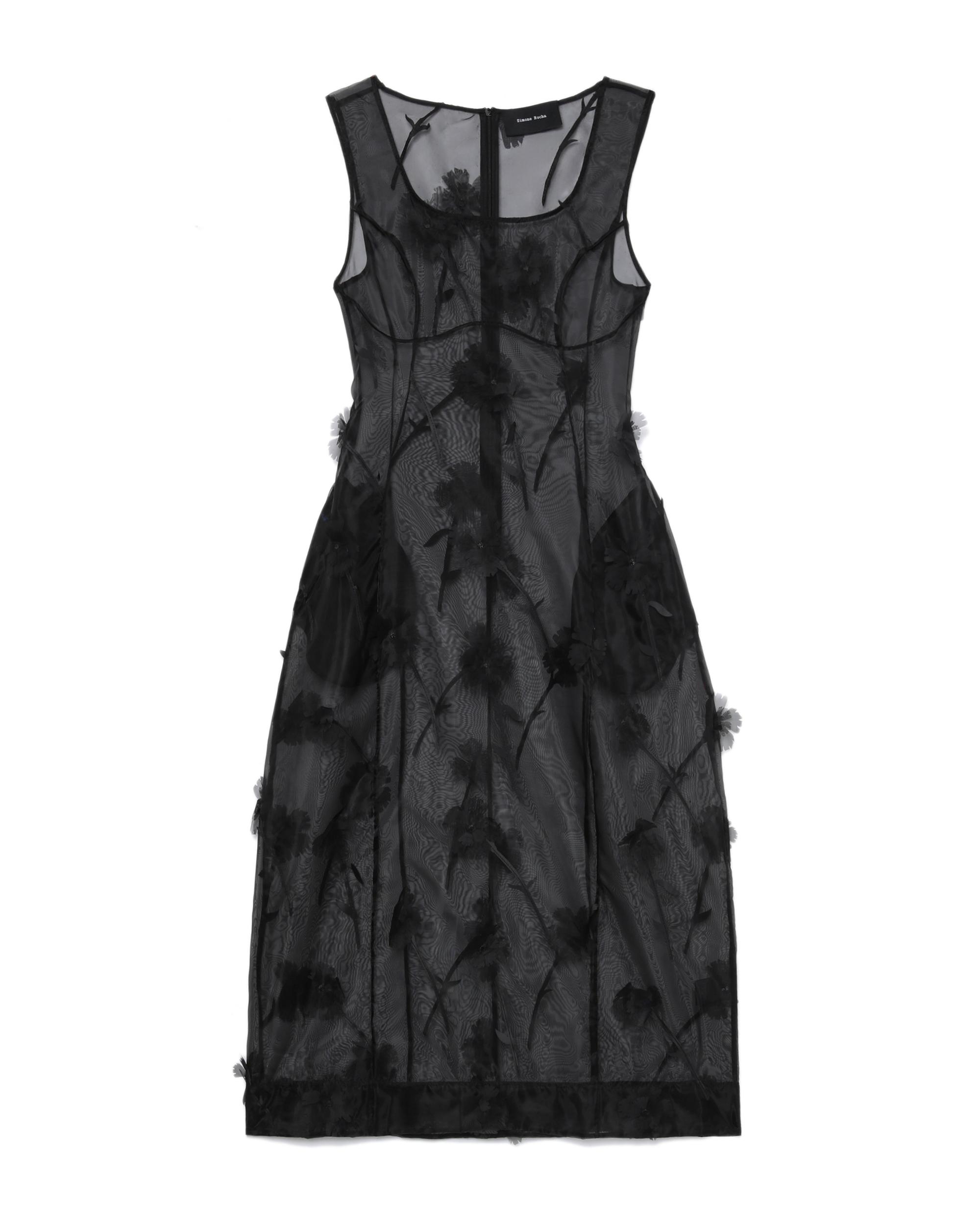 Floral midi dress by SIMONE ROCHA