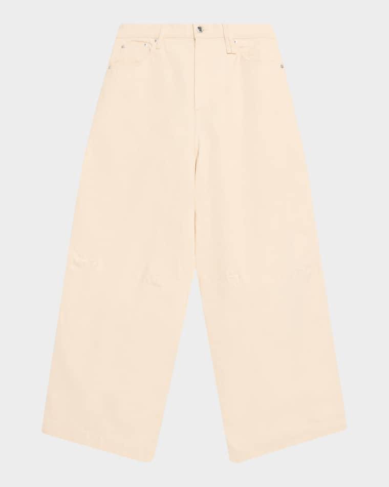 Men's Wide-Leg Five-Pocket Trousers by SIMONE ROCHA