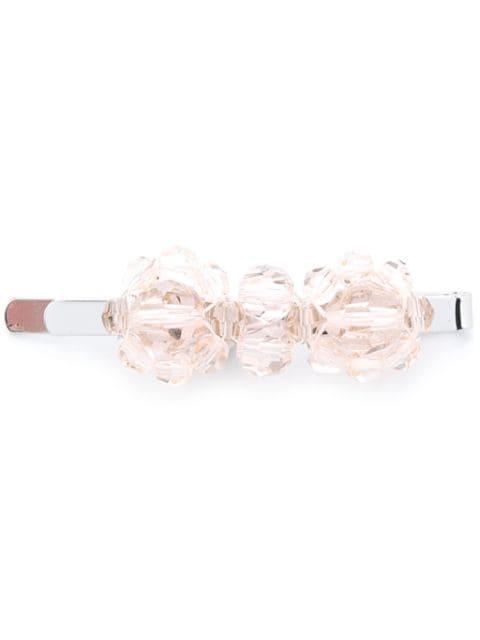 Mini Flower hair clip by SIMONE ROCHA